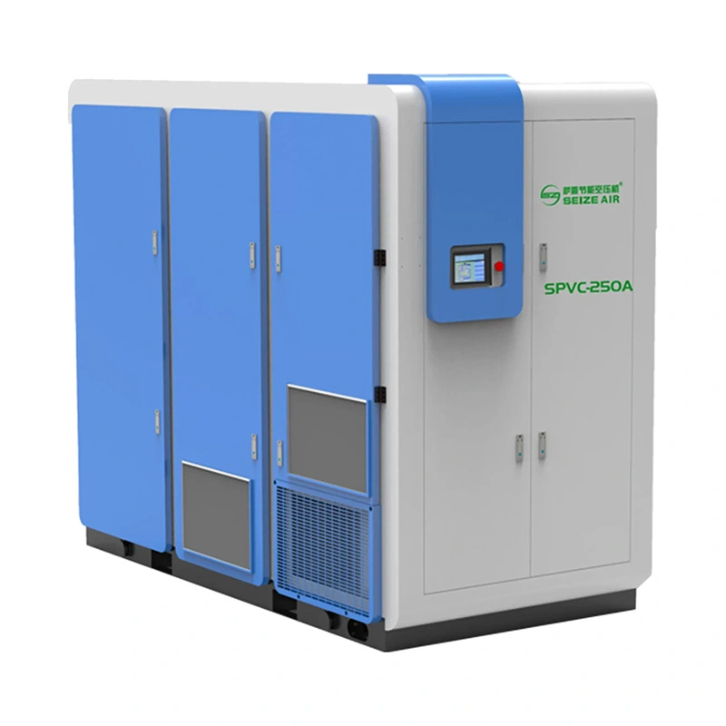 โบลเวอร์แบบสกรูไร้น้ำมัน PM VSD ประสิทธิภาพสูง
