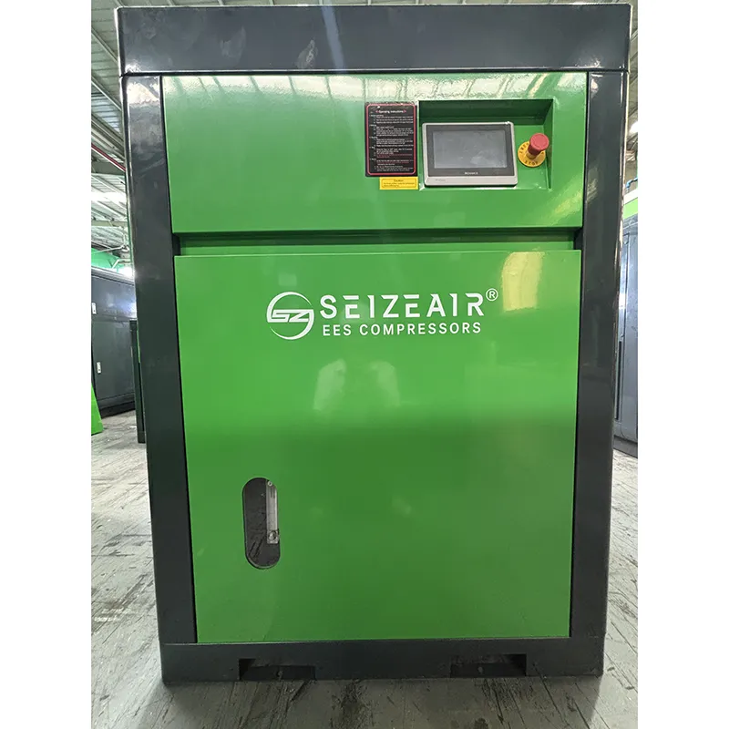 เครื่องอัดอากาศแบบสกรูขั้นตอนเดียว PM VSD เสียงรบกวนต่ำ