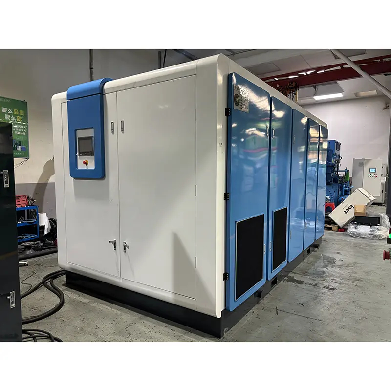 Tuv Class 0 PM VSD เครื่องอัดอากาศแบบสกรูไร้น้ำมันแบบแห้ง